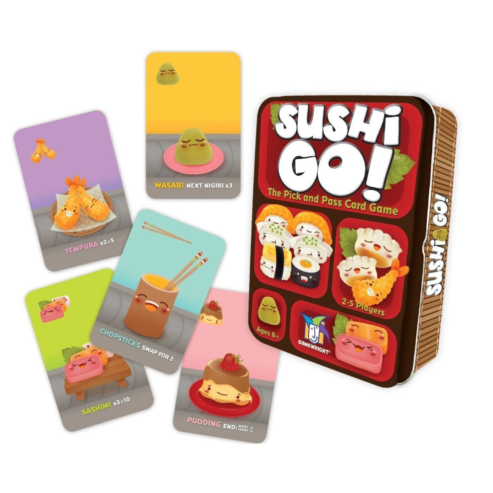 Gamewright Sushi Go - The Pick And Pass Card Game