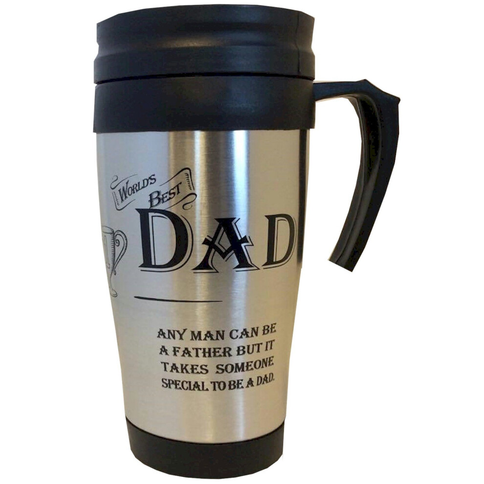 The Ultimate Gift for Man World's Best Dad Travel Mug