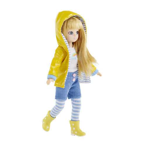 Lottie Ciré Giallo Lottie - Bambola originale e sana per bambini da 3 a 9 anni