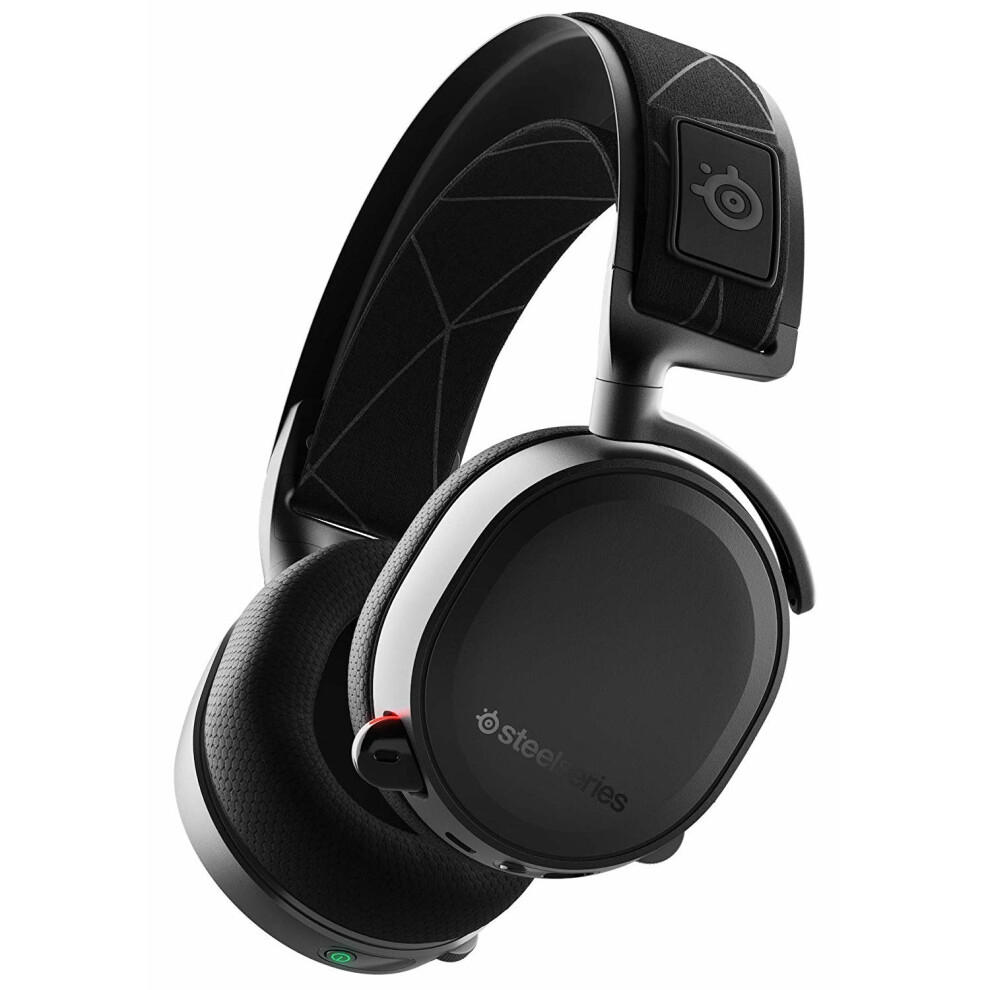 SteelSeries Arctis 7 - Wireless Gaming Headset - DTS Headphone:X v2.0 Surround for PC and PlayStation 4 - Black [2019 Edition]