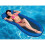 Intex INTEX Swimming Pool Float Mesh Bottom Recliner Inflatable Lounger with Pillow 2