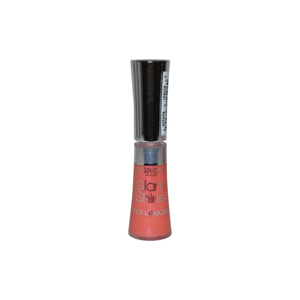 L'Oreal Glam Shine Lip Gloss Reflexion 6ml Sheer Peach (#174)