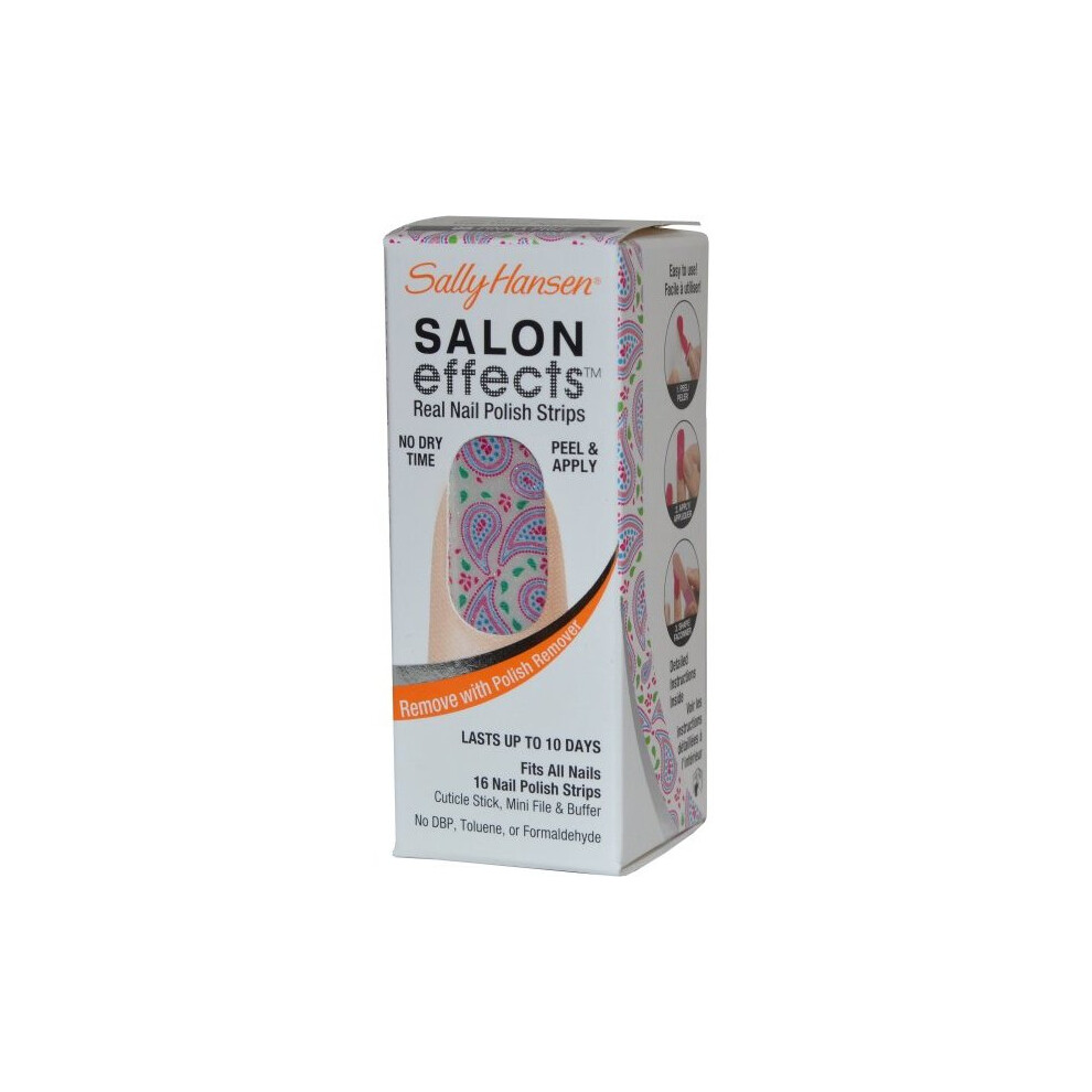 Sally Hansen Salon Effects Real Nail Polish Strips Pink A Prize (#05)