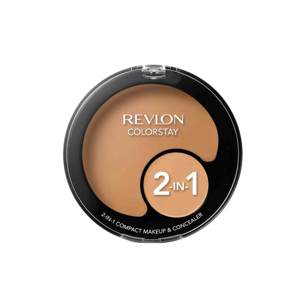 Revlon Colorstay 2 in 1 Compact Makeup and Concealer 11g Sand Beige #180