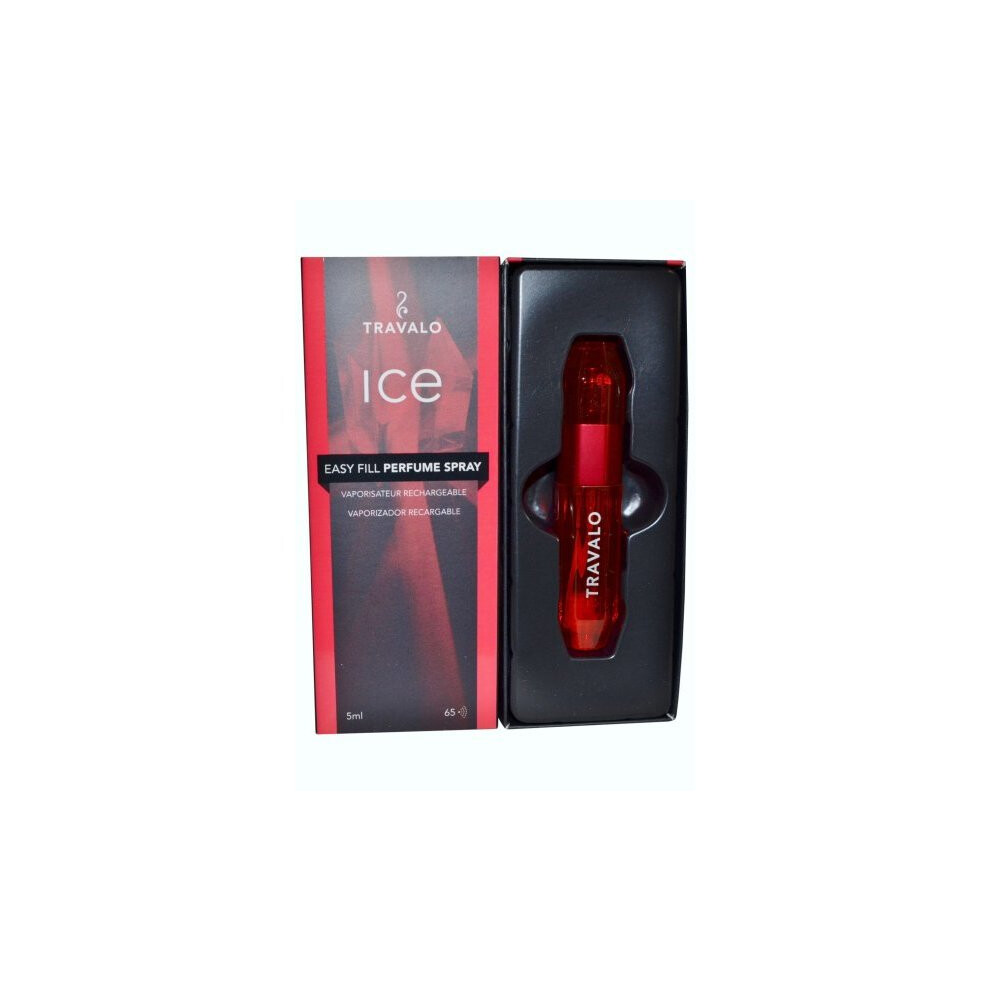 Travalo ICE Easy Fill Perfume Spray 5ml Red