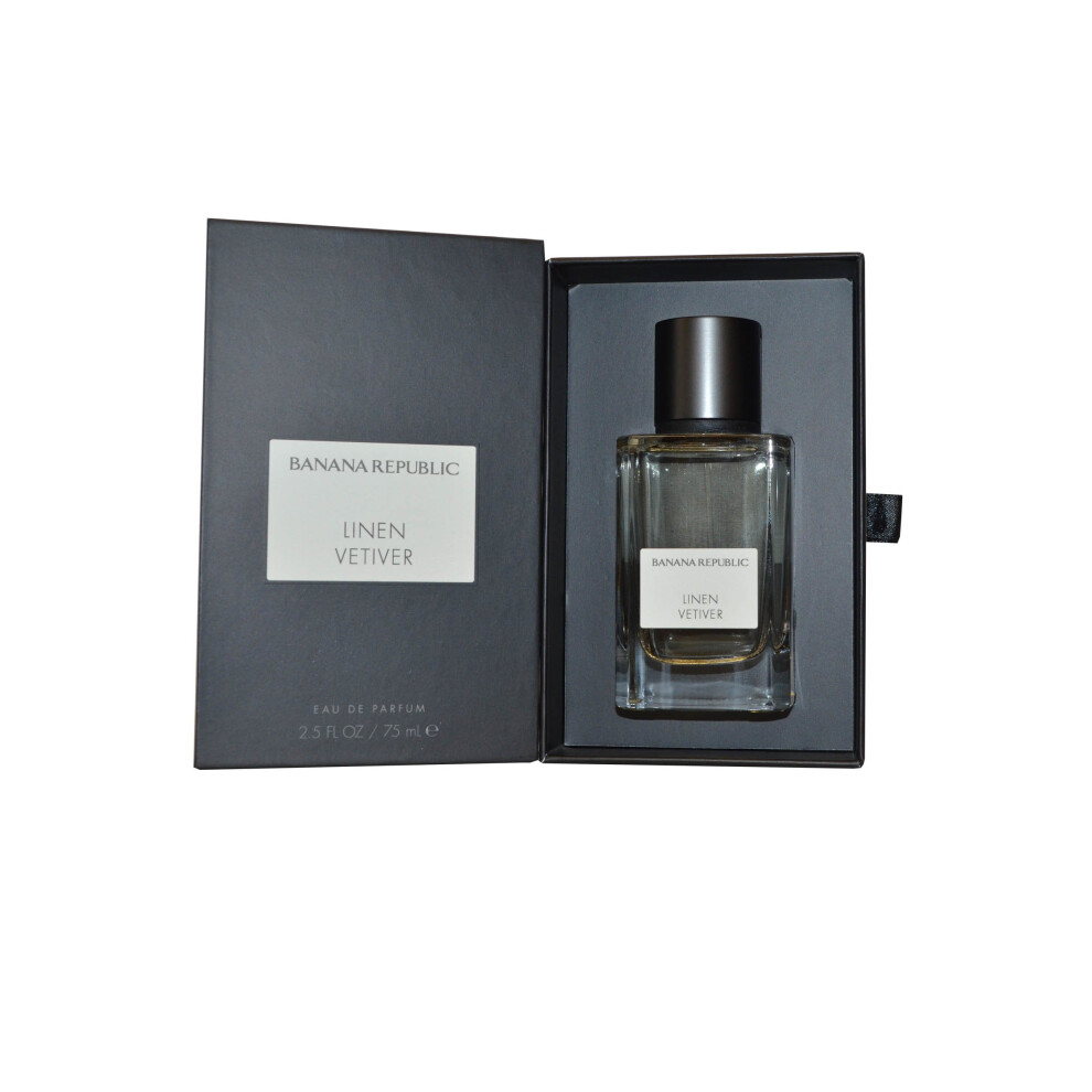 Banana Republic Green Linen Vetiver Eau De Parfum Spray 75Ml