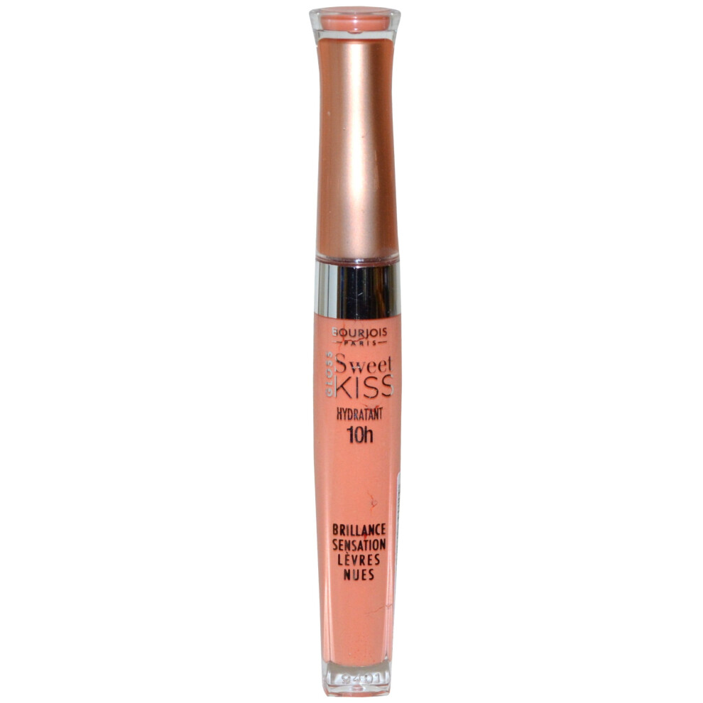 Bourjois Sweet Kiss Shine Bare Lip Sensation Hydration 10Hr 5.7ml Sand Station (#01)