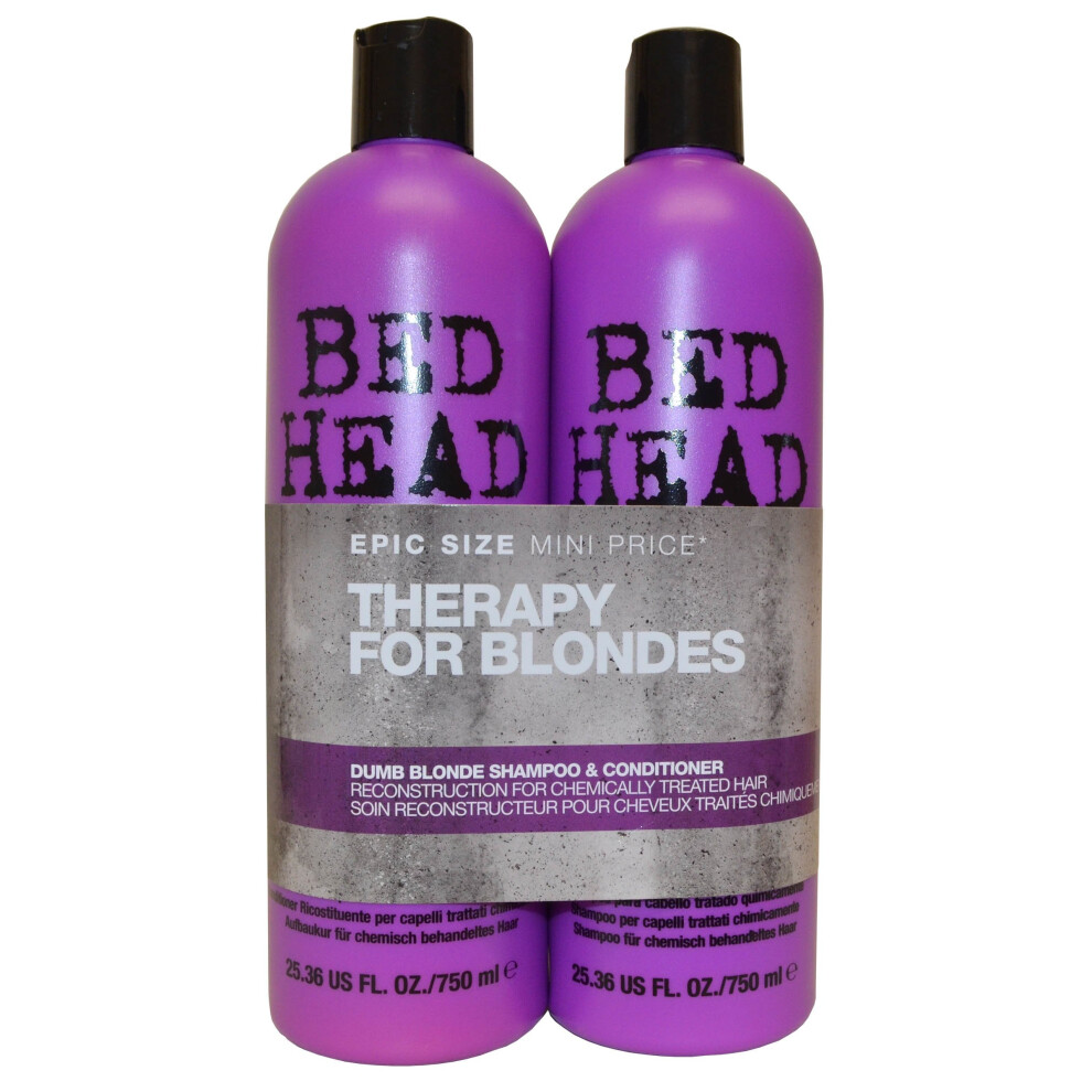 Tigi Bedhead Dumb Blonde Reconstructor 750ml Shampoo 750ml