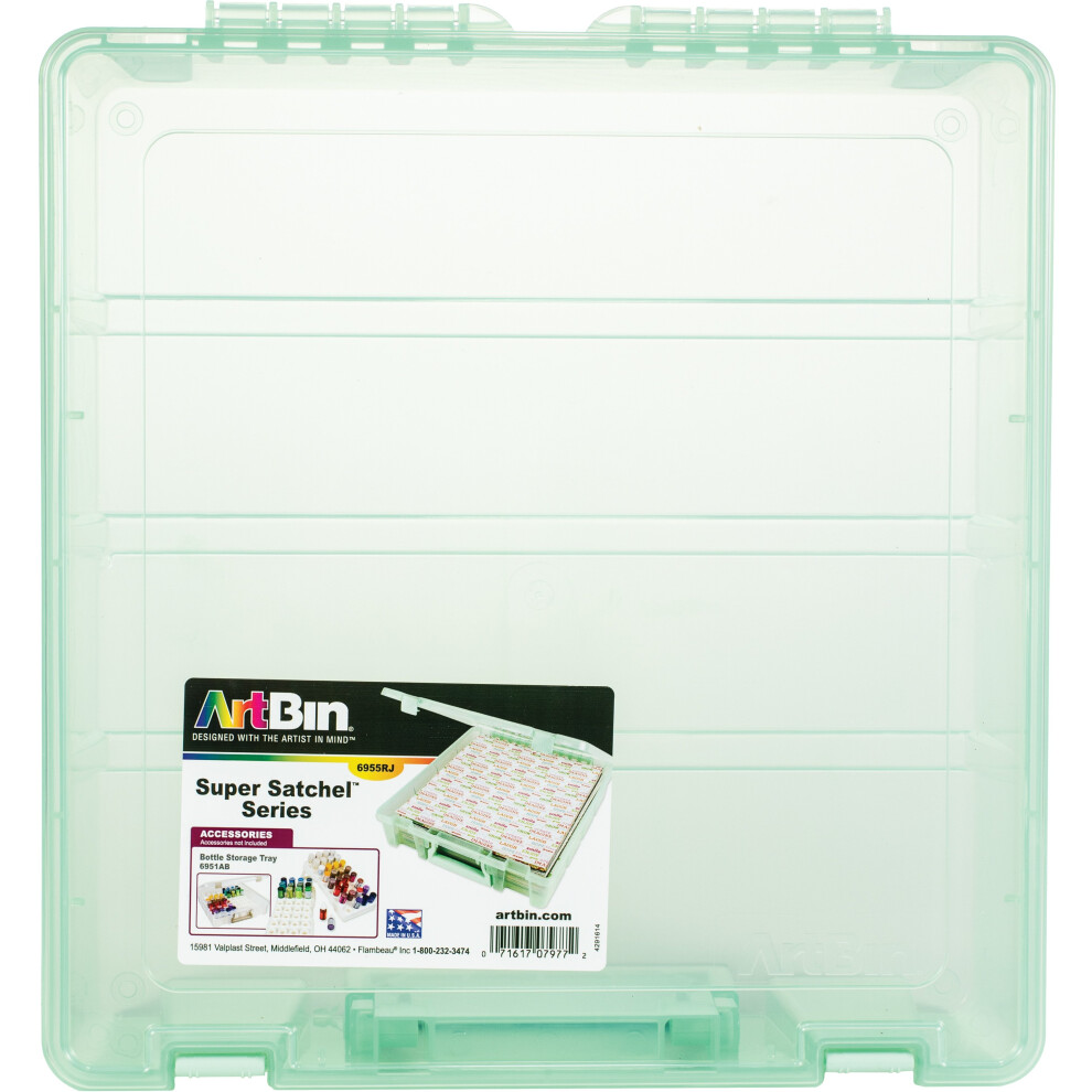 Artbin Super Satchel Single Compartment -Mint, 15.25"X14"X3.5"