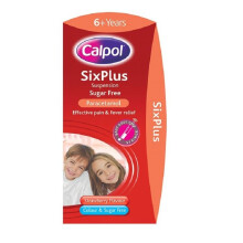 Calpol 6+ Years SixPlus Sugar Free 80ml