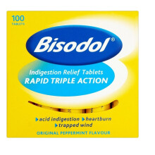 Bisodol Indigestion Relief 100 Tablets