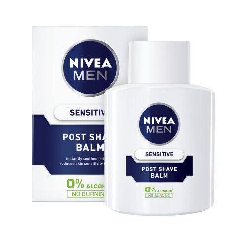 NIVEA Nivea Men Sensitive Post Shave Balm, 100ml (3 Pack)