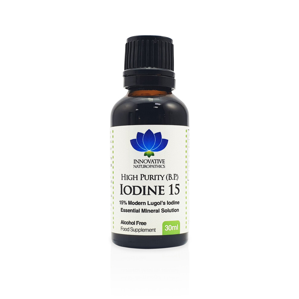 Iodine - 15% Lugols Iodine Solution - 30ml