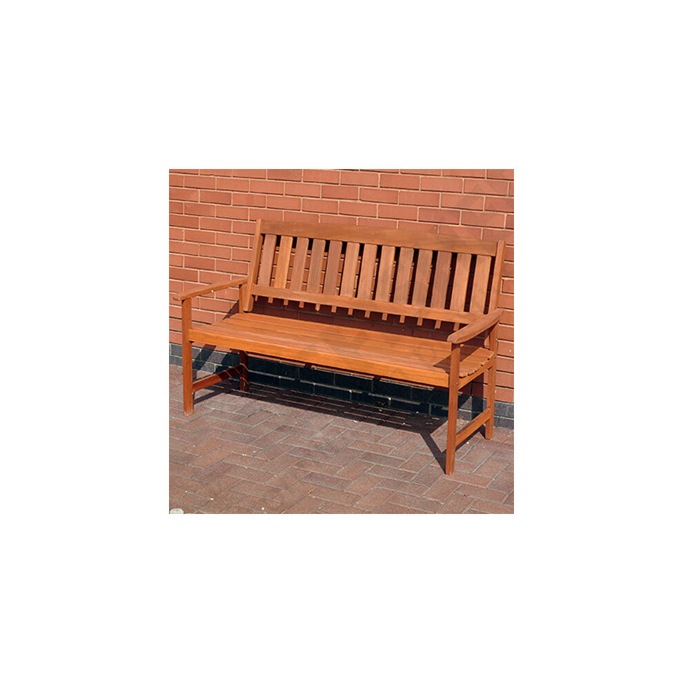 Kingfisher Traditional Wooden Garden Bench