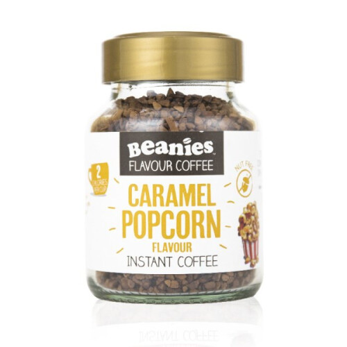 Beanies Instant Caramel Popcorn Coffee 50g