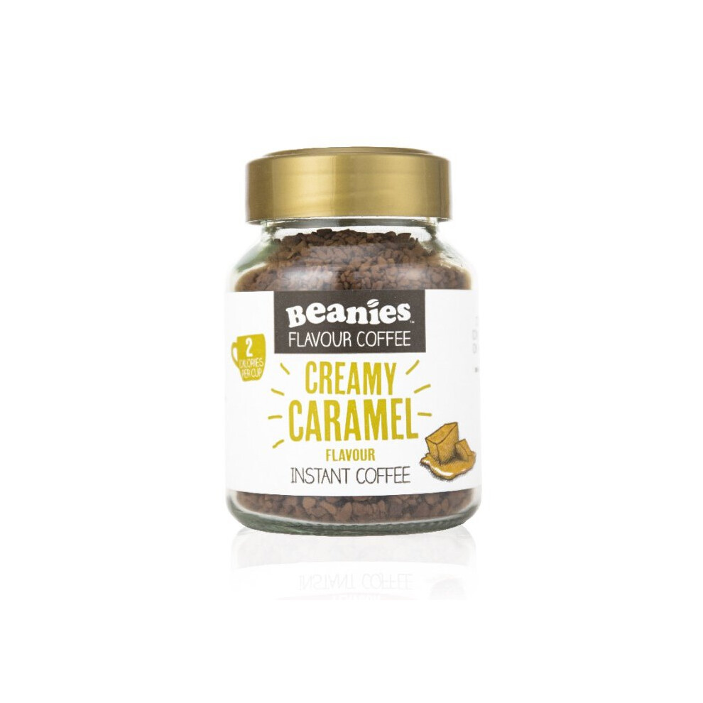 Beanies Coffee Creamy Caramel Flavour Instant Coffee - 50G - Image 8