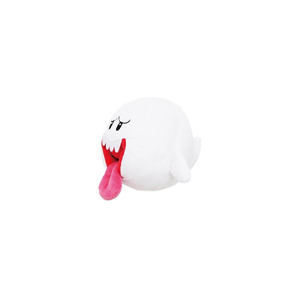 Photos - Other Toys Little Buddy Super Mario All Star Collection-1428-Ghost Boo Stuffed Plush, 4"
