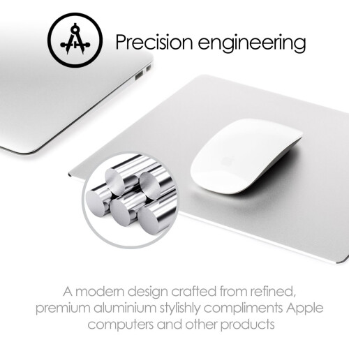 (Rectangular - Silver) Mouse pads 1