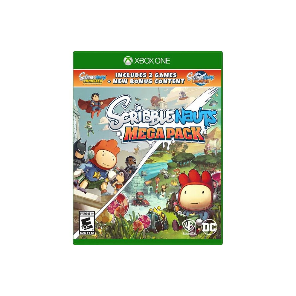 Warner Brothers 1000728795 Scribblenauts Mega Pack Xbox One Action & Adventure Game