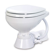 Jabsco 37010-3092 12V Electric Marine Toilet Compact Bowl
