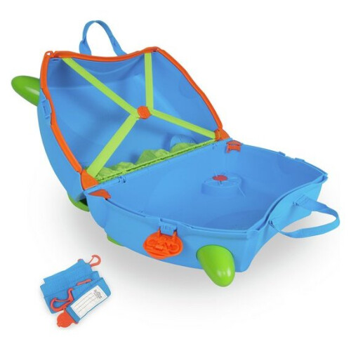 Trunki Terrance Ride-On Suitcase - Blueby Trunki 1