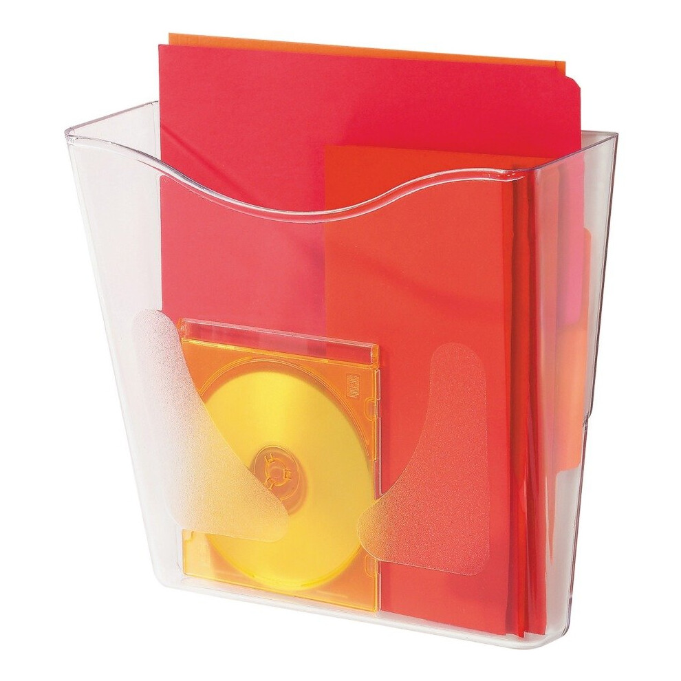 Photos - File Folder / Lever Arch File Wall-Mounted Document Holder - Clear | Transparent Wall Pocket DEF63001