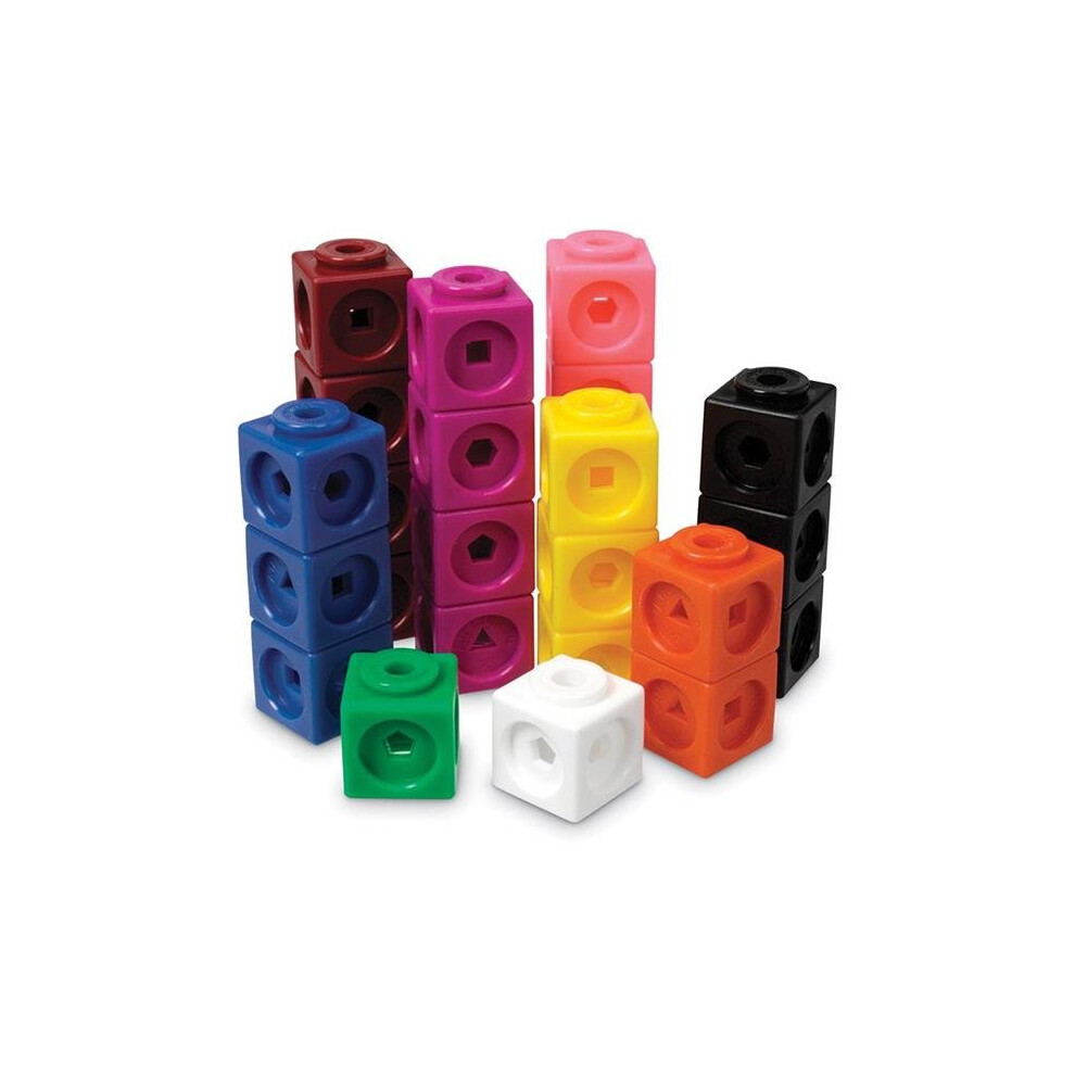 Learning Resources LER4287 Mathlink Cubes, Set of 1000