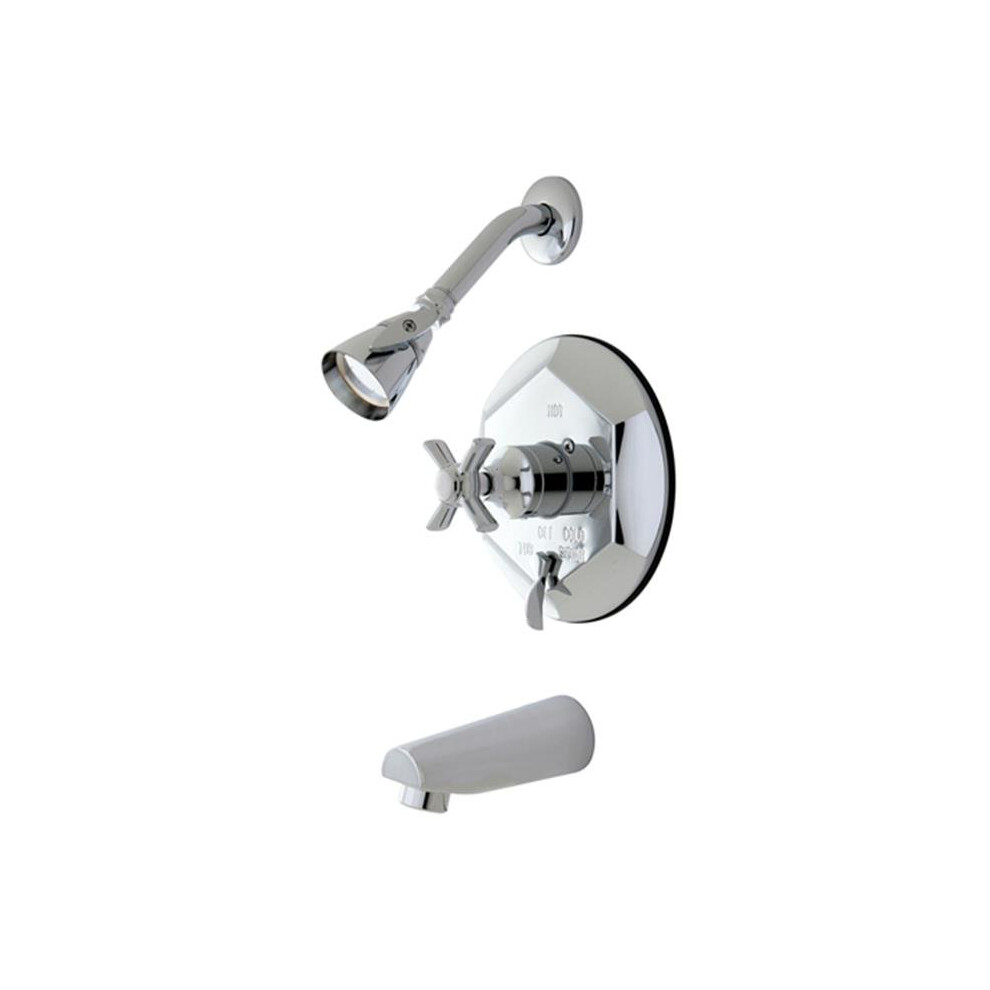 Photos - Other Bathroom Accessories Kingston Brass KB46310ZX Millennium Tub-Shower Faucet, Polished Chrome