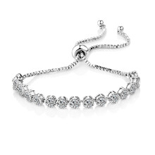 Solitaire Crystal Friendship Bracelet