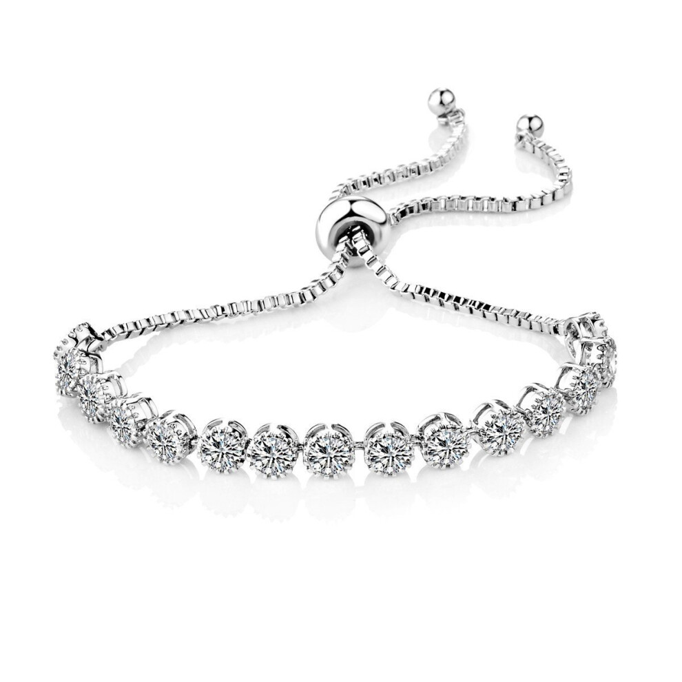 Solitaire Crystal Friendship Bracelet