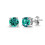 Philip Jones Jewellery May (Emerald) Birthstone Earrings Created with Swarovski Crystals 1