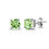 Philip Jones Jewellery August (Peridot) Birthstone Earrings Created with Swarovski Crystals 1