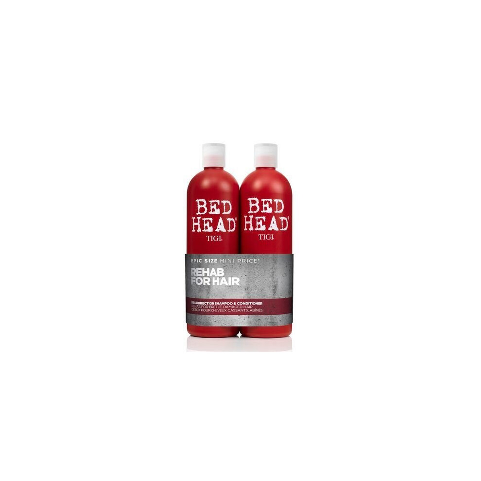 Tigi Light Bed Head By Urban Antidotes Resurrection Shampoo & Conditioner 750Ml