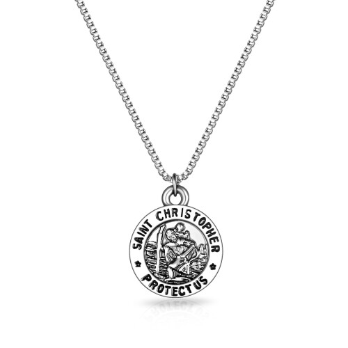 Philip Jones Jewellery St Christopher Necklace