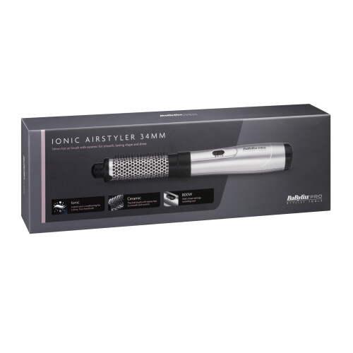 BaByliss BaByliss PRO Ionic Hot Air Styler 800W Θερμική καυτή βούρτσα μαλλιών 34mm BAB2638U 2