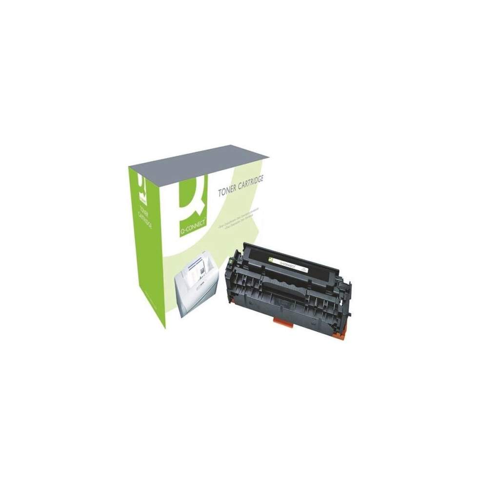 Compatible Q Connect Laser Toner Cartridge Hp Ce410a Black 5021839022839