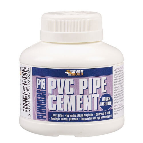 Everbuild Everbuild P16 VVS-rørlim til PVC-rør 250 ml