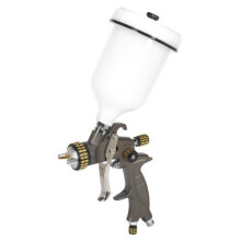 Sealey HVLP01 HVLP Gravity Feed Spray Gun 1.4mm Set-Up