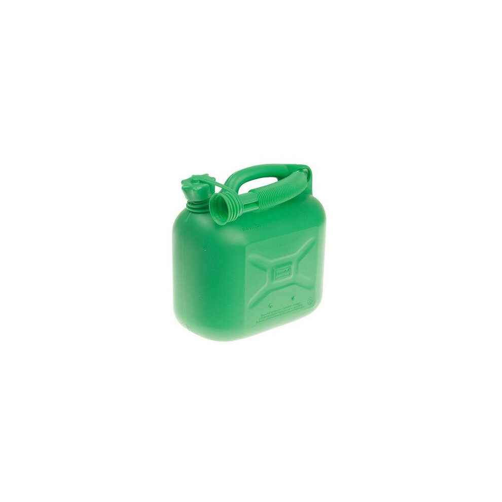 Silverhook CAN2 Unleaded Petrol Can & Spout Green 5 Litre