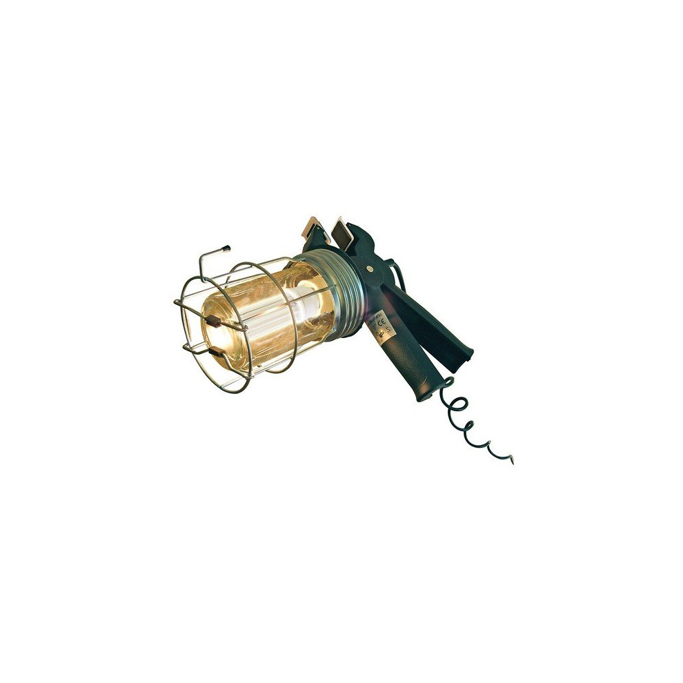 Faithfull FPPSLGRIPLE Heavy-Duty Low Energy Inspection Lamp 5 Meter 60 Watt 240 Volt