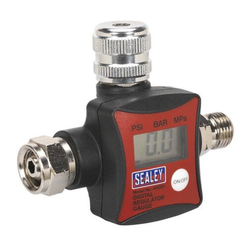Sealey Sealey ARD01 On-Gun Air Pressure Regulator/Gauge Digital