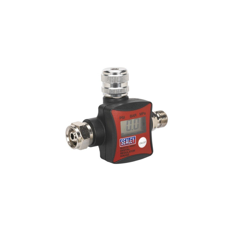 Sealey ARD01 On-Gun Air Pressure Regulator/Gauge Digital