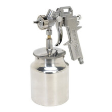 Sealey SSG2 Suction Feed Spray Gun 1.5mm Set-Up
