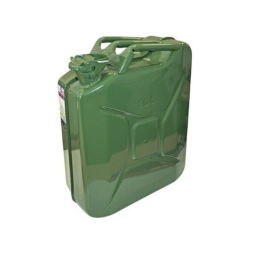 Faithfull FAIAUJERRY20 Green Jerry Can - Metal 20 Litre