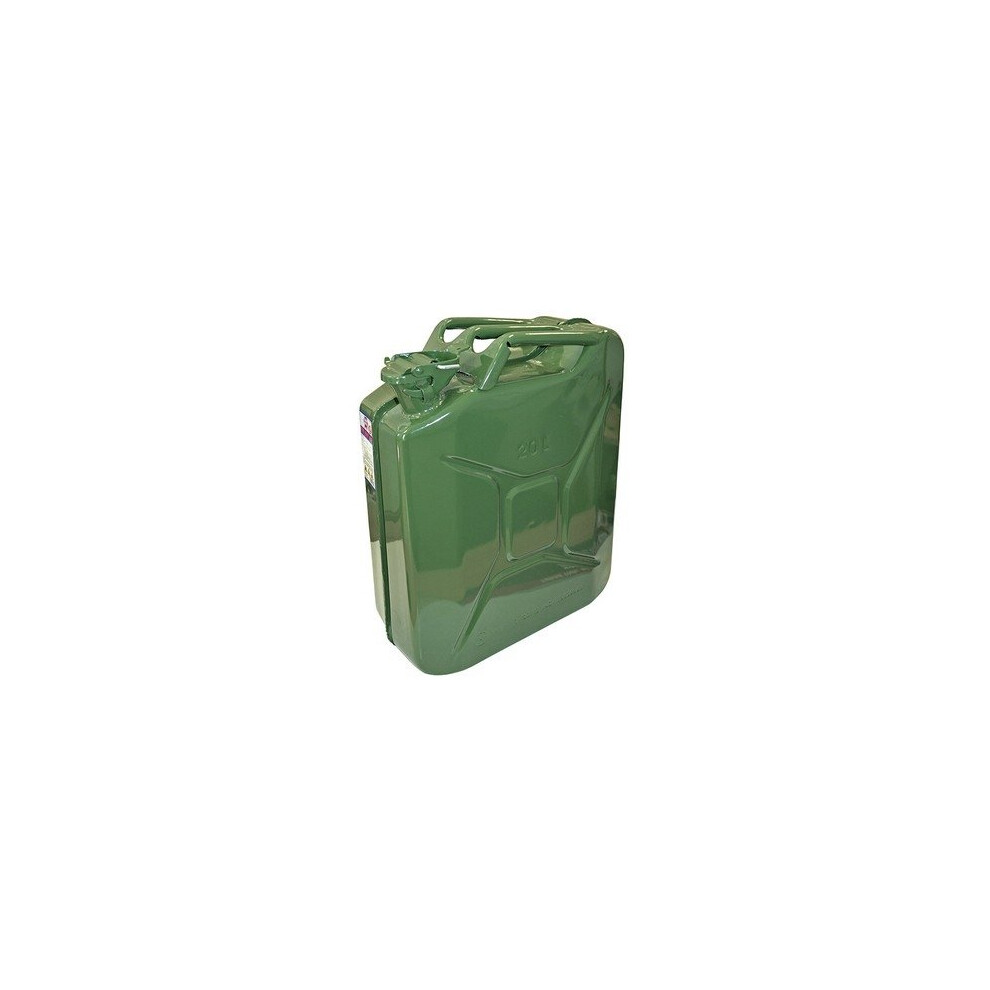 Faithfull Faiaujerry20 Jerry Can - Metal 20 Litre Green