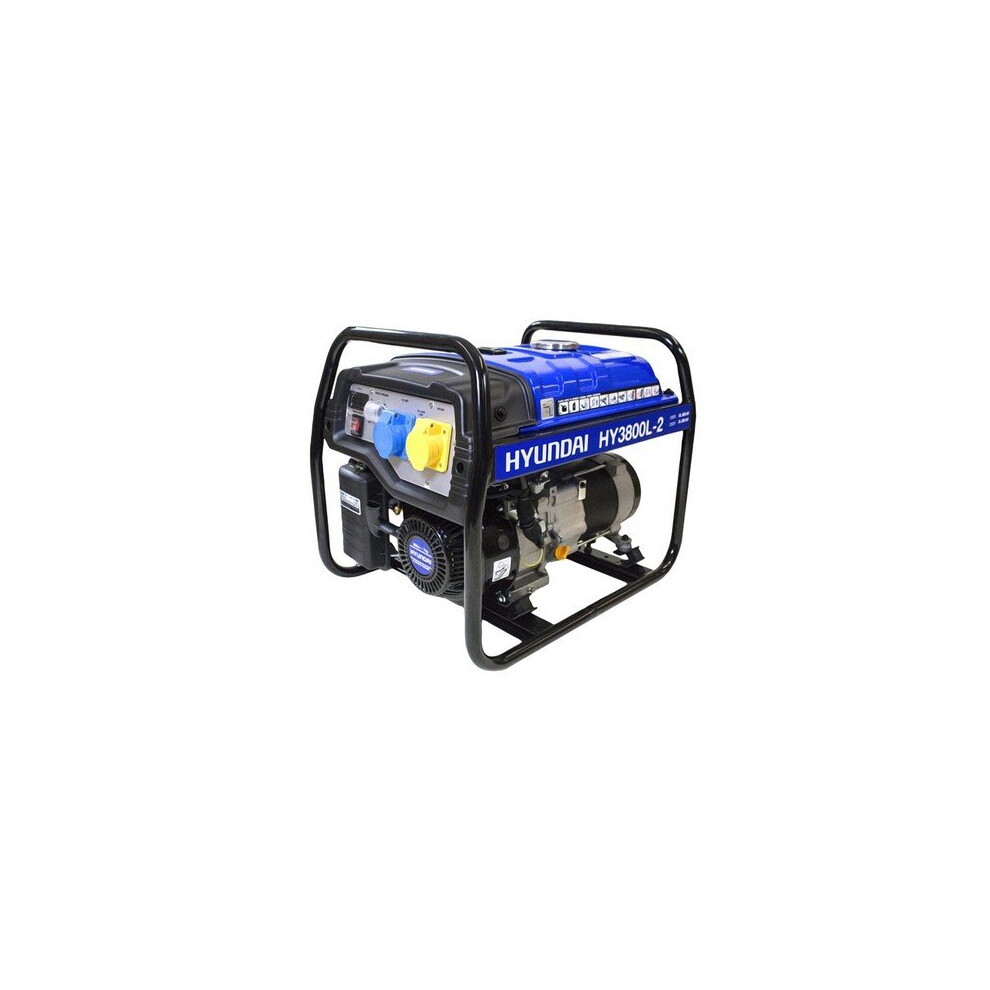 Hyundai HY3800L-2 3.2 kW / 4.0 kVA Generator Recoil Start