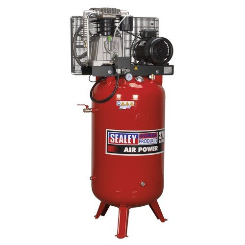 Sealey Sealey SACV52775B Compressor 270ltr Vertical Belt Drive 7.5hp 3ph 2-Stage