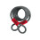 Abus Fechadura espiral - Abus - 1850/185 - 2 voltas - Cabo de aço - Cor Preto 1
