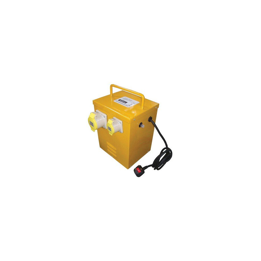 Faithfull FPPTRANHEAT Heater Transformer 3KVA Continuous Rate