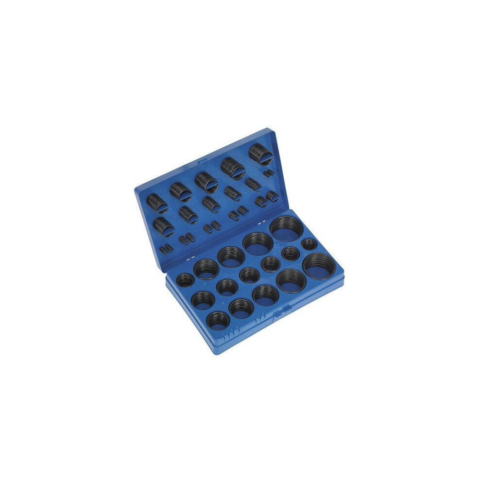 Sealey BOR407 Rubber O-Ring Assortment 407pc Imperial